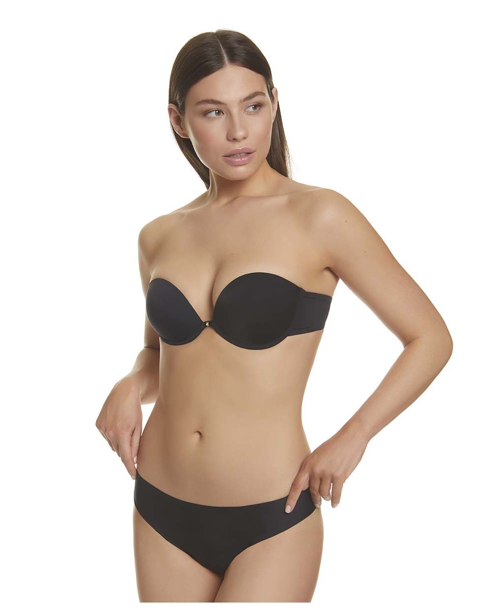 sujetador-sin-tirantes-push-up-10525-negro (2) Sujetador Etna Selmark 10525