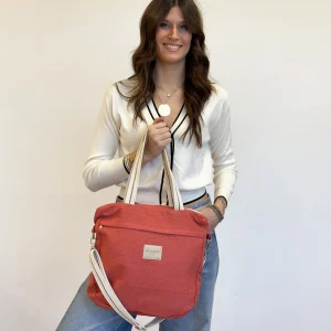 Bolso Bali de La Mur Rojo Grande