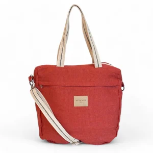 Bolso Bali de La Mur Rojo Grande