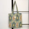 Tote Bag Taki De La Mur Verde Ocre