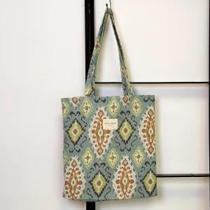 Tote Bag Taki De La Mur Verde Ocre