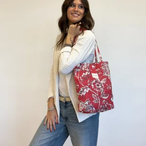 Tote Bag Usha De La Mur Estampado floral