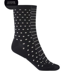 CALCETINES PUNTO BLANCO 7563810 MUJER PACK 2