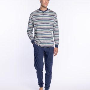 Pijama Hombre Punto Blanco 3468870