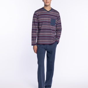 Pijama Hombre Punto Blanco 3468570