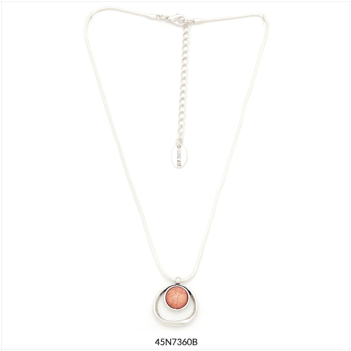 45n7360b-collar-islas collar tropic art islas plateado