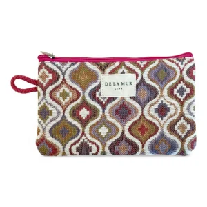 Mini Neceser De La Mur Onda Burdeos