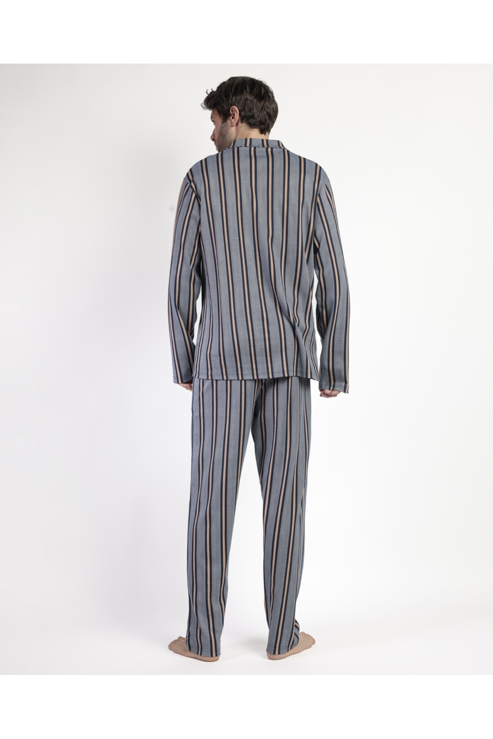 antonio-miro-pijama-manga-larga-abierto-pointe-para-hombre-marino (2)